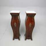 Pair of Louis XVI style columns Wood 20th century - photo 3
