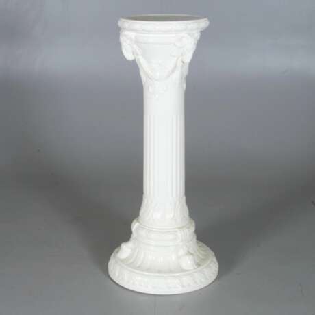 Porcelain pedestal Porzellan Early 20th century - Foto 1