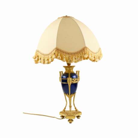 Настольная лампа Позолоченная бронза Empire 20th century г. - фото 5