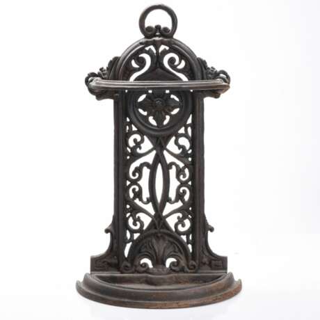 Umbrella stand Cast iron At the turn of 19th -20th century - photo 1