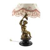 Lampe de table Putti. Bronze doré Neorococo At the turn of 19th -20th century - photo 2