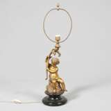 Lampe de table Putti. Vergoldete Bronze Neorococo At the turn of 19th -20th century - Foto 5