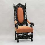 Кресло в стиле Барокко.18 в. Wood fabric Baroque 18th century г. - фото 1