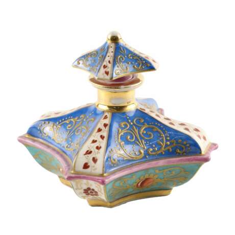 Flacon de parfum. Jacob Petit Polychrome gilt 19th century - Foto 2