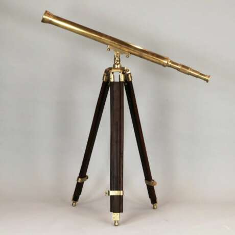 Telescope W &amp; J. George Ltd Londres Naturholz 19th century - Foto 1