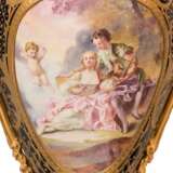 Фарфоровый гарнитур. Sevres. 19 века. Позолоченная бронза 19th century г. - фото 5