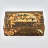 Art Nouveau style box. Hand Painted Early 20th century - photo 1