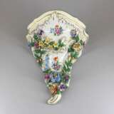 Console en porcelaine. Dresde. Hand Painted Rococo 20th century - photo 2