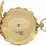 Taschenuhr/Anhängeuhr: exquisite Lepine mit seltenem gravierten Zifferblatt, bedeutender Uhrmacher, Antide Janvier, Horloger Mécanicien du Roy, Au(x) Louvre No. 5188, ca.1825 - Foto 3