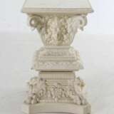 Glazed ceramic pedestal Faience At the turn of 19th -20th century - photo 4