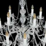 Chandelier for 14 candles. KARE DESIGN. Giorgio Cavallo Glass and silver-plated metal 20th century - photo 4
