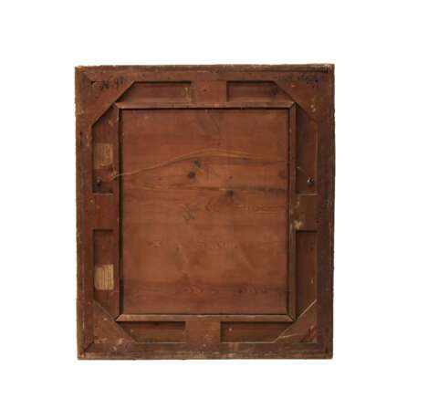 Miroir dans le cadre du style Neo-rococo.19e si&egrave;cle. Wood Plaster Gilding Neorococo 19th century - photo 2