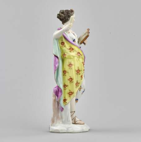 Figurine en porcelaine Allegorie de la poesie. Porzellan 19th century - Foto 2