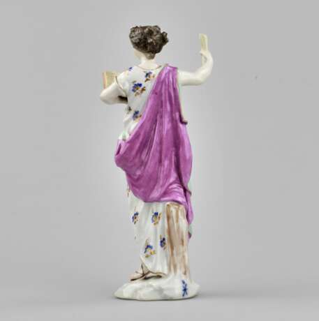 Figurine en porcelaine Allegorie de la poesie. Porzellan 19th century - Foto 3