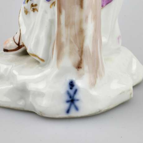 Porcelain figurine Allegory of Poetry. Porcelain 19th century - photo 5