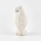 Porcelain owl from Gardner factory. Biscuit (porcelain) Late 19th century - photo 4