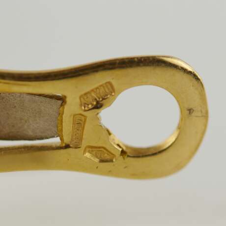 Ювелирный комплект Roberto Coin Diamond Gold Elephant Skin. Диаманты 20th century г. - фото 9