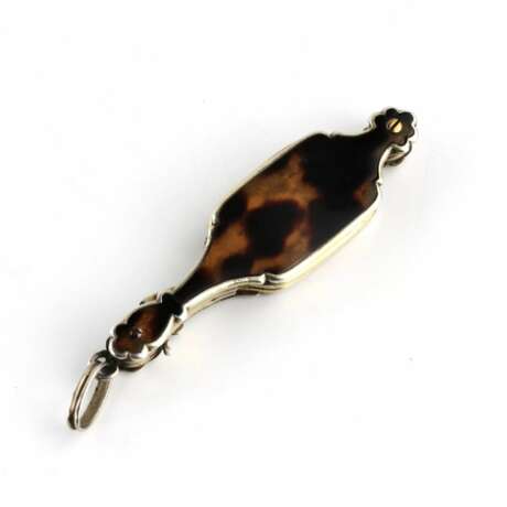 Foldable tortoiseshell lorgnette. Silver Glass At the turn of 19th -20th century - photo 4