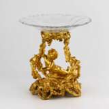 Vase &agrave; fruits decoratif en bronze dore avec cristal epoque Napoleon III. 19&egrave;me si&egrave;cle. Bronze doré Napoleon III 19th century - photo 7