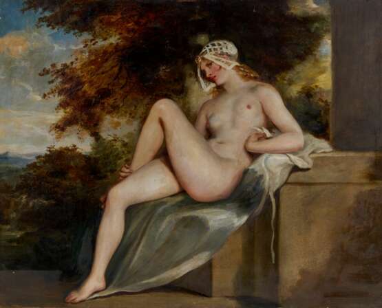 Nude. William Etty. 19th century. Canvas oil 19th century - photo 2
