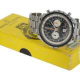 Armbanduhr: vintage Breitling Chronograph, Breitling Navitimer 1806 Chrono-Matic, von 1969 mit Originalbox - photo 1