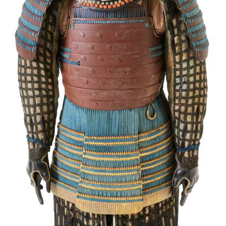Armure de samoura&iuml; periode Edo. Textilien 19th century - Foto 10