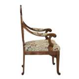 Walnut furniture set in Art Nouveau style. France. 1905 Walnut Art Nouveau At the turn of 19th -20th century - photo 9