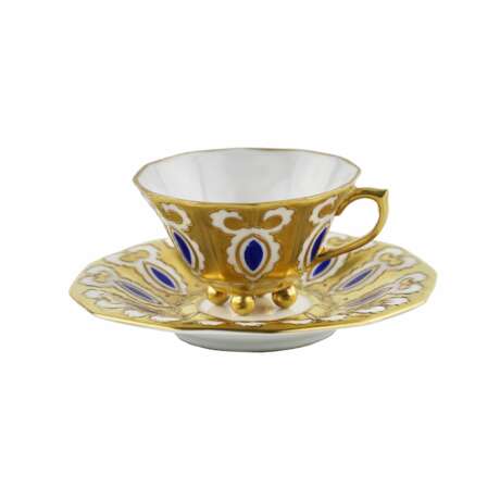 Fraureuth. Porcelain mocha cup. Porcelain Eclecticism 20th century - photo 1