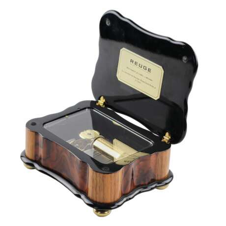 Small Reuge music box. Wood metal 21th century - photo 4