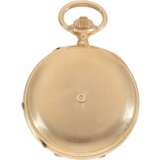 Taschenuhr: hervorragend erhaltene, mehrfarbige goldene und emaillierte Prunksavonette, vermutlich Präsent-Uhr des russischen Zaren, Pavel Buhre No. 41974, ca. 1900 - photo 3