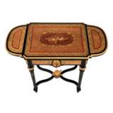 Magnifique table de dame de style Louis XVI. Marquetry At the turn of 19th -20th century - photo 5