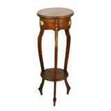 Table console &agrave; medaillons en porcelaine et decor laiton-bronze troisi&egrave;me style rococo. Porcelaine Eclecticism Early 20th century - photo 3