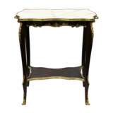 Serving table mahogany gilded bronze with a marble top of the turn of the 19th and 20th centuries. Marble Neorococo At the turn of 19th -20th century - photo 2