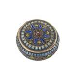 Austro-Hungarian cloisonne enamel silver snuffbox from the late 19th century. Cloisonne enamel Eclecticism Late 19th century - photo 1