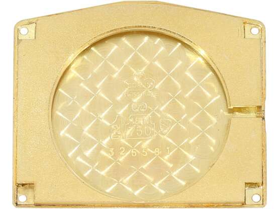 Armbanduhr: extravagante gelbgoldene Damenuhr Corum For Rolls, Corum "Spirit of Ecstasy, Rolls Royce" , Ref. 55595 "Medium-Size-Edition", ca.1980 - Foto 6