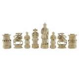 A beautiful set of Chinese ivory chess pieces. The turn of the 19th-20th centuries. Ivory At the turn of 19th -20th century - photo 4
