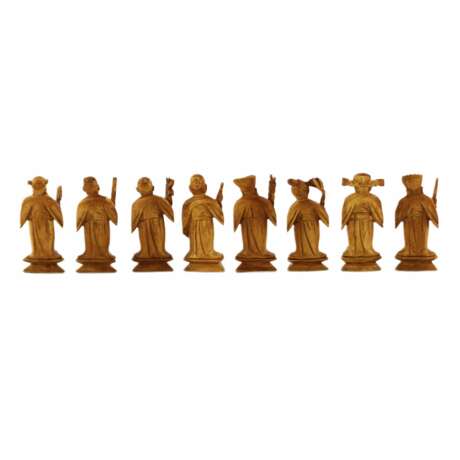 A beautiful set of Chinese ivory chess pieces. The turn of the 19th-20th centuries. Ivory At the turn of 19th -20th century - photo 12
