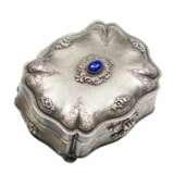 Итальянская серебряная шкатулка для украшений барочной формы. Серебро 800 Chinoiserie 20th century г. - фото 4