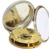 Taschenuhr: technische Rarität, eine der frühesten bekannten astronomischen Taschenuhren mit echtem ewigen Kalender "Quantième Bisextile", Frankreich um 1800 - фото 4