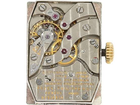 Armbanduhr: sehr seltene Patek Philippe Herrenuhr aus dem Jahr 1944, gesuchte Referenz 1450, sog. "TOP HAT", mit Stammbuchauszug und PP Etui - Foto 6