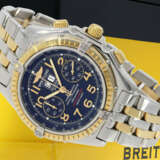 Armbanduhr: hochwertiger Breitling Chronograph "Crosswind Special Limited Edition Chronometer" Ref. B44356 in Stahl/Gold mit Box und Papieren - Foto 1