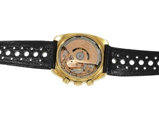 Armbanduhr: Omega-Rarität, einer der seltensten Seamaster Chronographen, Ref. 176.007 in massiv 18K Gold, nie in Serie gegangen, Baujahr 1972! - фото 5