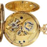 Taschenuhr: Rarität, extrem rares englisches Chronometer, gefertigt für den chinesischen Markt, William Eley London No. 1816, Hallmarks London 1815 - photo 4