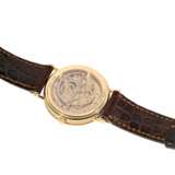 Armbanduhr: komplizierte astronomische 18K Roségold Herrenarmbanduhr "Breguet Classique Mondphase Power Reserve" Ref.3137, mit Originalbox und Originalpapieren, aus dem Jahr 2000 - Foto 5