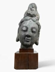 Kopf eines Bodhisattva