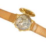Armbanduhr: einzigartiger, großer Chronograph mit Reliefgehäuse, gefertigt anläßlich des Jubeljahres 1933 Papst Pius XI., Relief von Huguenin, Henry Moser No. 8271, ca. 1933 - photo 5