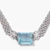 Aquamarin-Brillant-Collier - photo 1