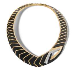 Mellerio Paris, Onyx-Brillant-Collier