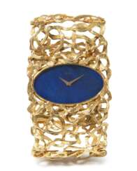 Chopard für Kurz Juwelier Lapislazuli-Armbanduhr, 1960er Jahre