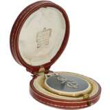 Taschenuhr: einzigartige, historisch bedeutende Cartier Taschenuhr mit Originalbox, Geschenk des englischen Königshauses unter George V., gleichzeitig Kaiser von Indien, an ein indisches Fürstenhaus, inklusive Archivauskunft von Cartier - photo 4